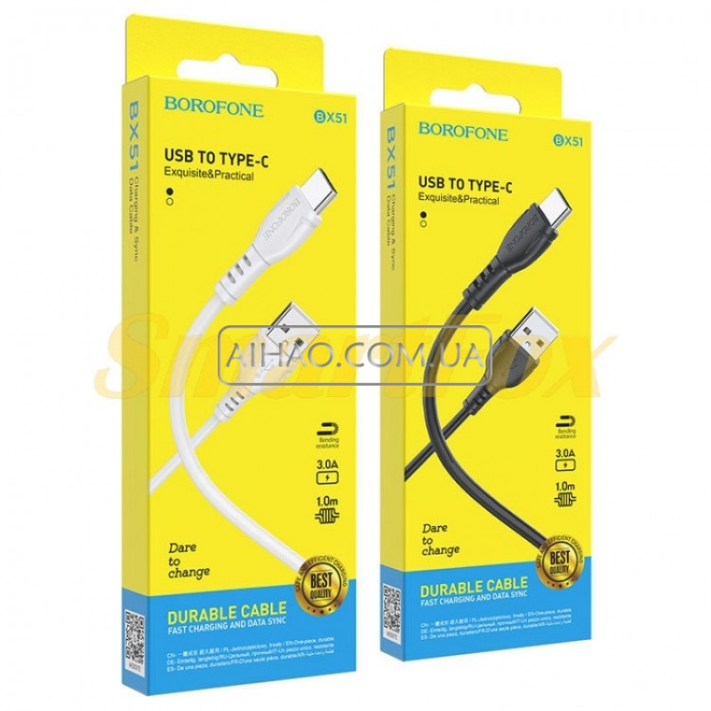 Кабель USB На Type-C Borofone BX51
