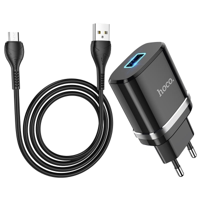 Сетевое зарядное устройство HOCO N1 Micro-USB