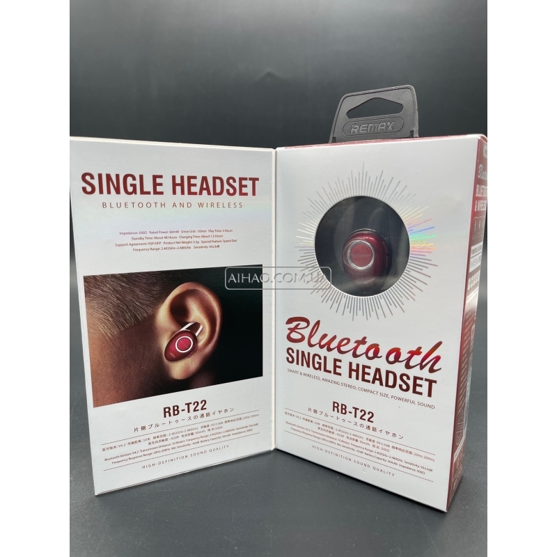 Bluetooth-гарнитура Remax T22