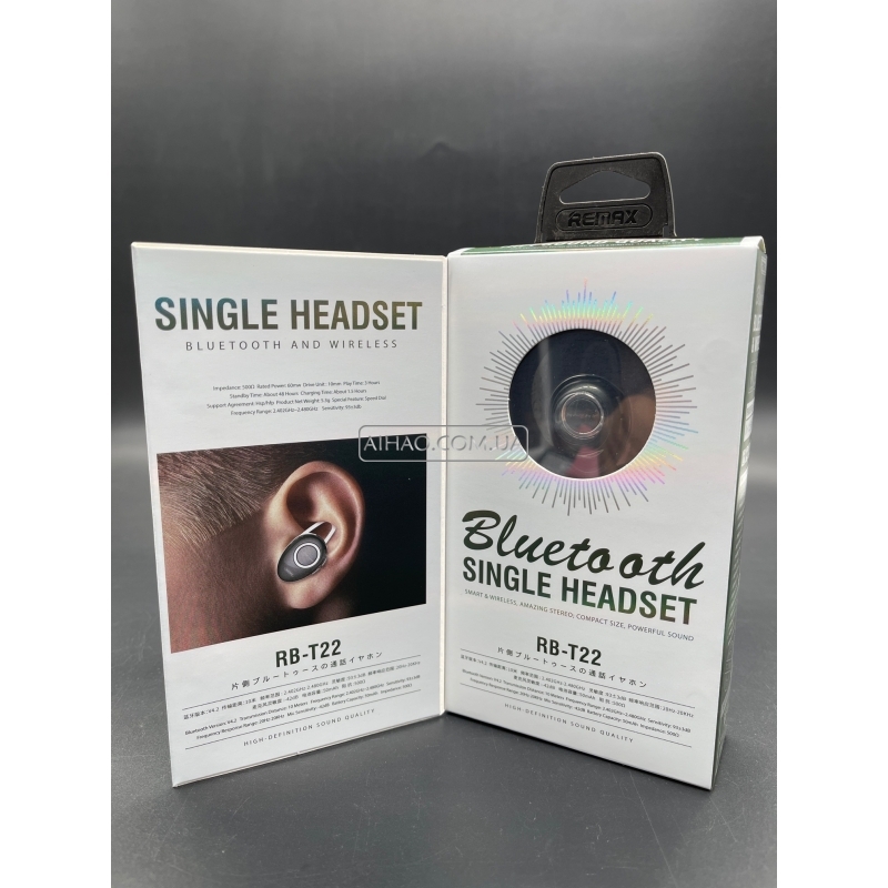 Bluetooth-гарнитура Remax T22