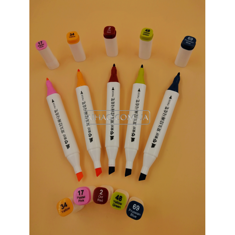 Набор двухсторонних Sketch Marker AH-PM508-36