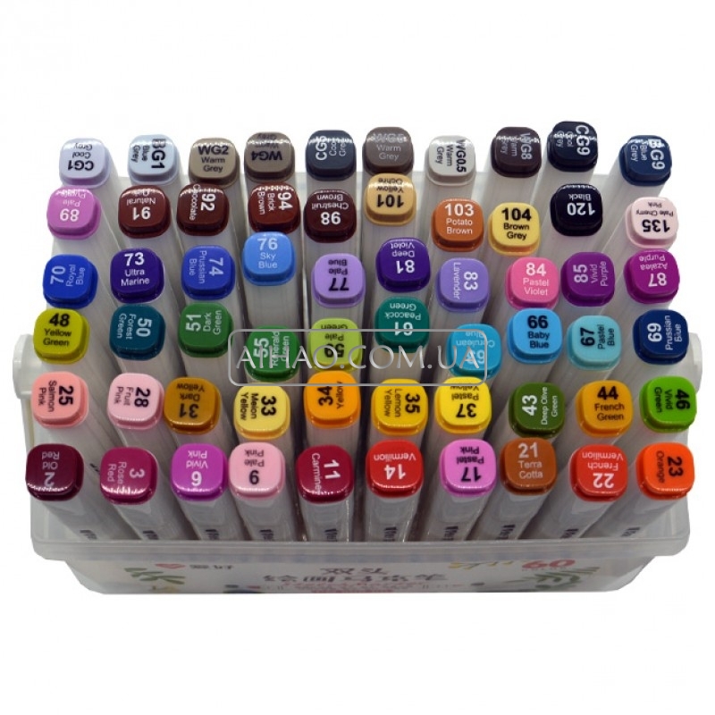 Набор двухсторонних Sketch Marker AH-PM508-60