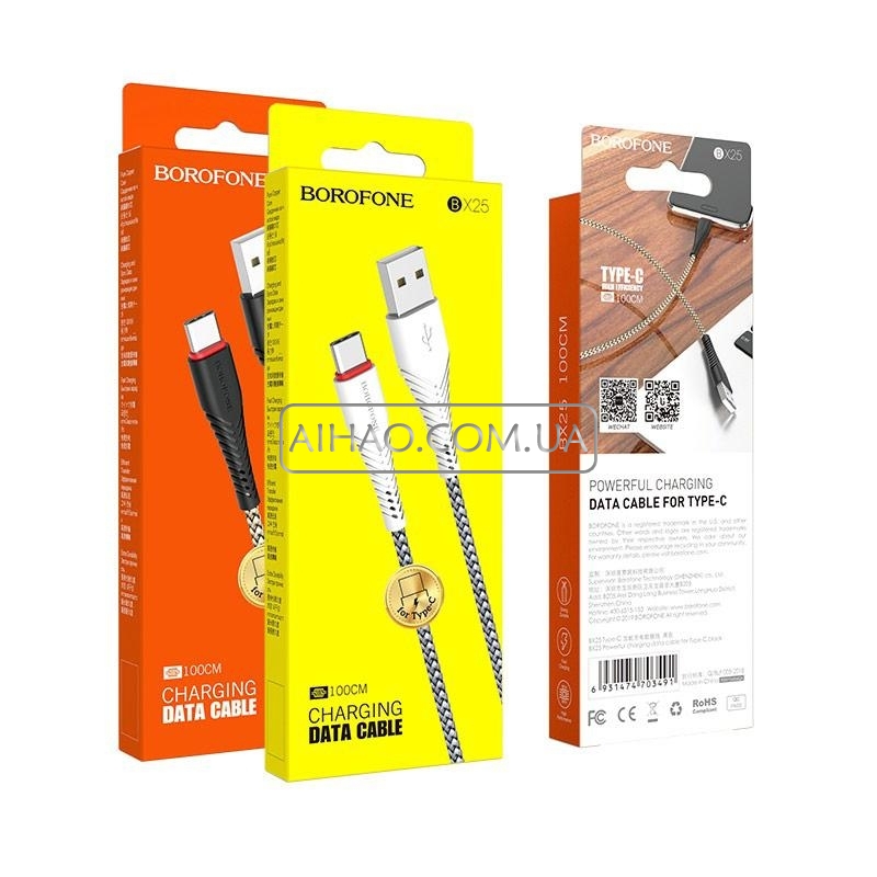Кабель USB На Type-C Borofone BX25