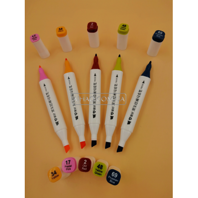 Набор двухсторонних Sketch Marker AH-PM508-12
